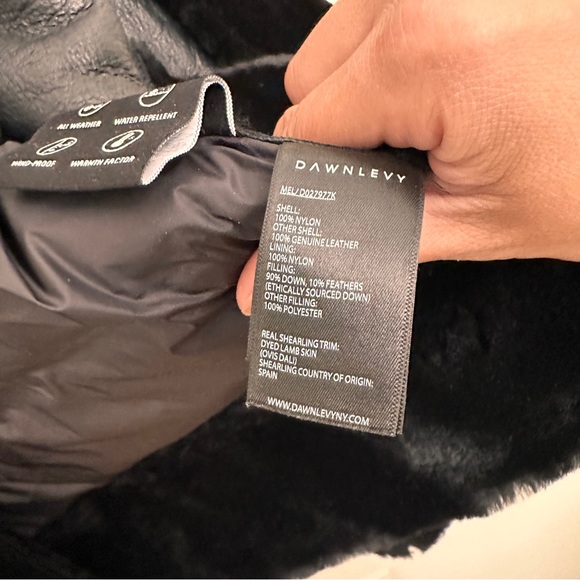 Dawn Levy for KIDS
Mel Mixed Leather & Shearling Down Moto Jacket size 8 - Picture 5 of 7